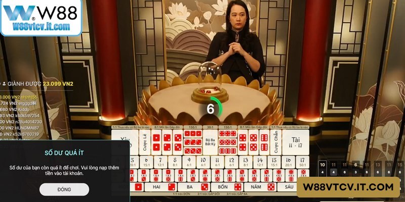 Bạn thoải mái chơi Tài Xỉu W88 trên app mọi lúc mọi nơi